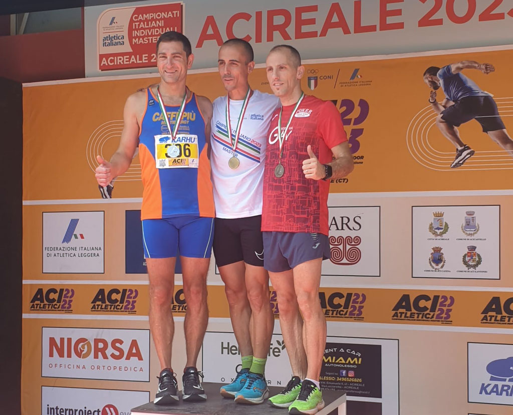 Campionati Individuali Master Di Atletica Leggera Ad Acireale Medaglia