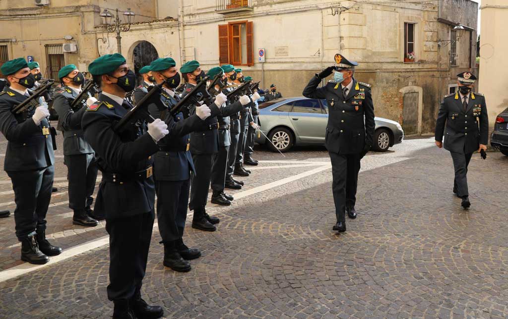 Visita Del Comandante Interregionale DellItalia Sud Occidentale Della