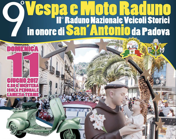 Lamezia L Giugno Il Vespa E Moto Raduno Di Santantonio Da