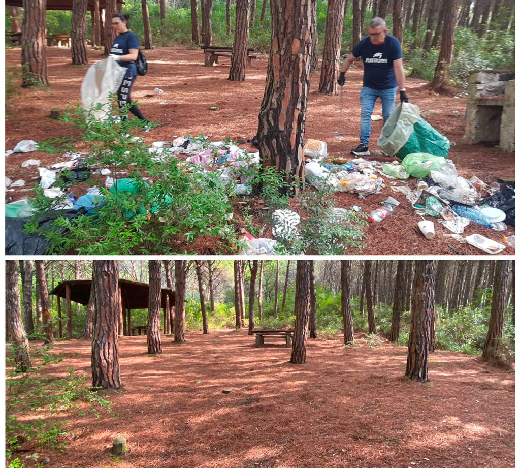 Lamezia Parco Dossi Comuni Ripulito Dai Volontari Plastic Free