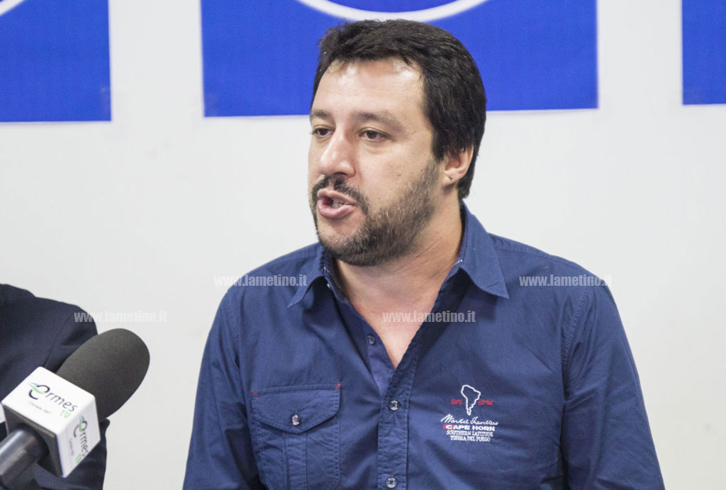 Salvini Blitz Scordovillo Su Rom Razzisti Anche Giudici E