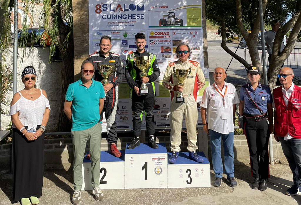 Michele Puglisi vince l ottava edizione dello Slalom Curinghese