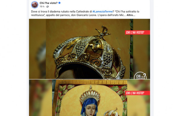 Furto del diadema nella Cattedrale di Lamezia, l’appello di Chi l’ha visto? per ritrovarlo diadema-2026-02-02-alle-14.02.40_62cec.jpg